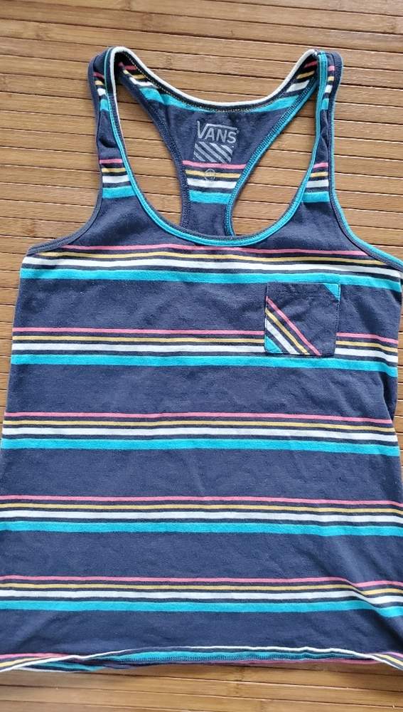 Vans racerback tank top